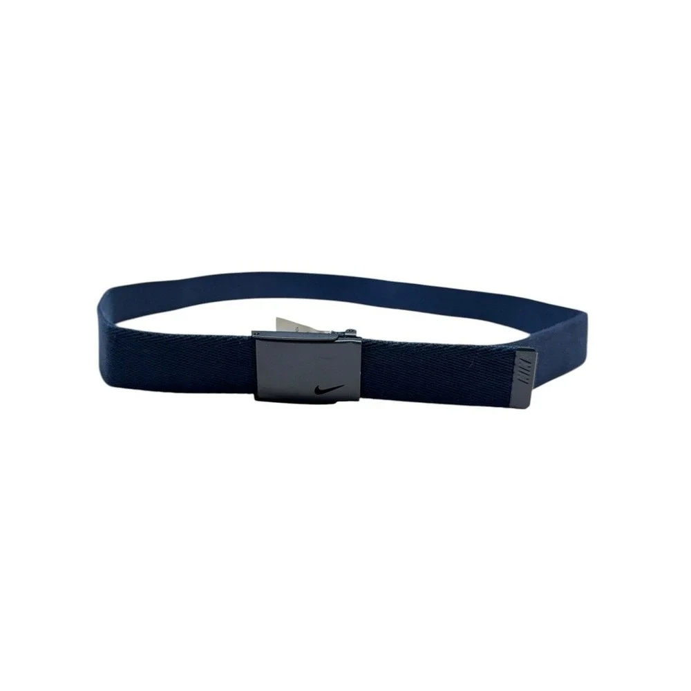 Nike Mens Webbing Golf Belt One Size Fits Most Blue